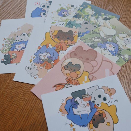 INK.DIARY Postcard - Party time