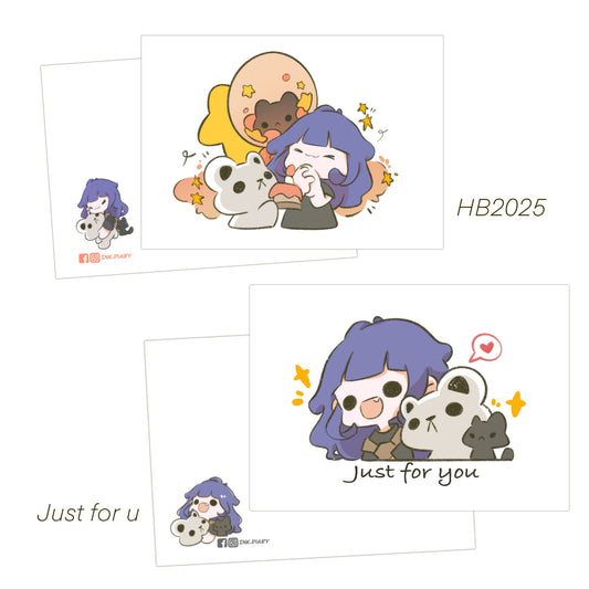 INK.DIARY Postcard - Just For u