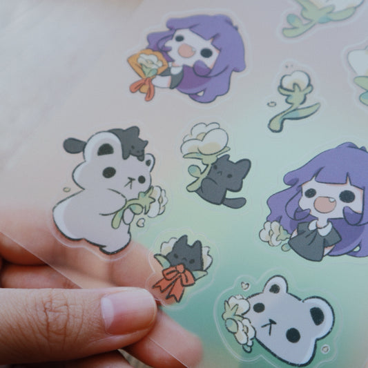 INK.DIARY Sticker Sheet - Love of bloom
