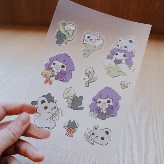 INK.DIARY Sticker Sheet - Love of bloom