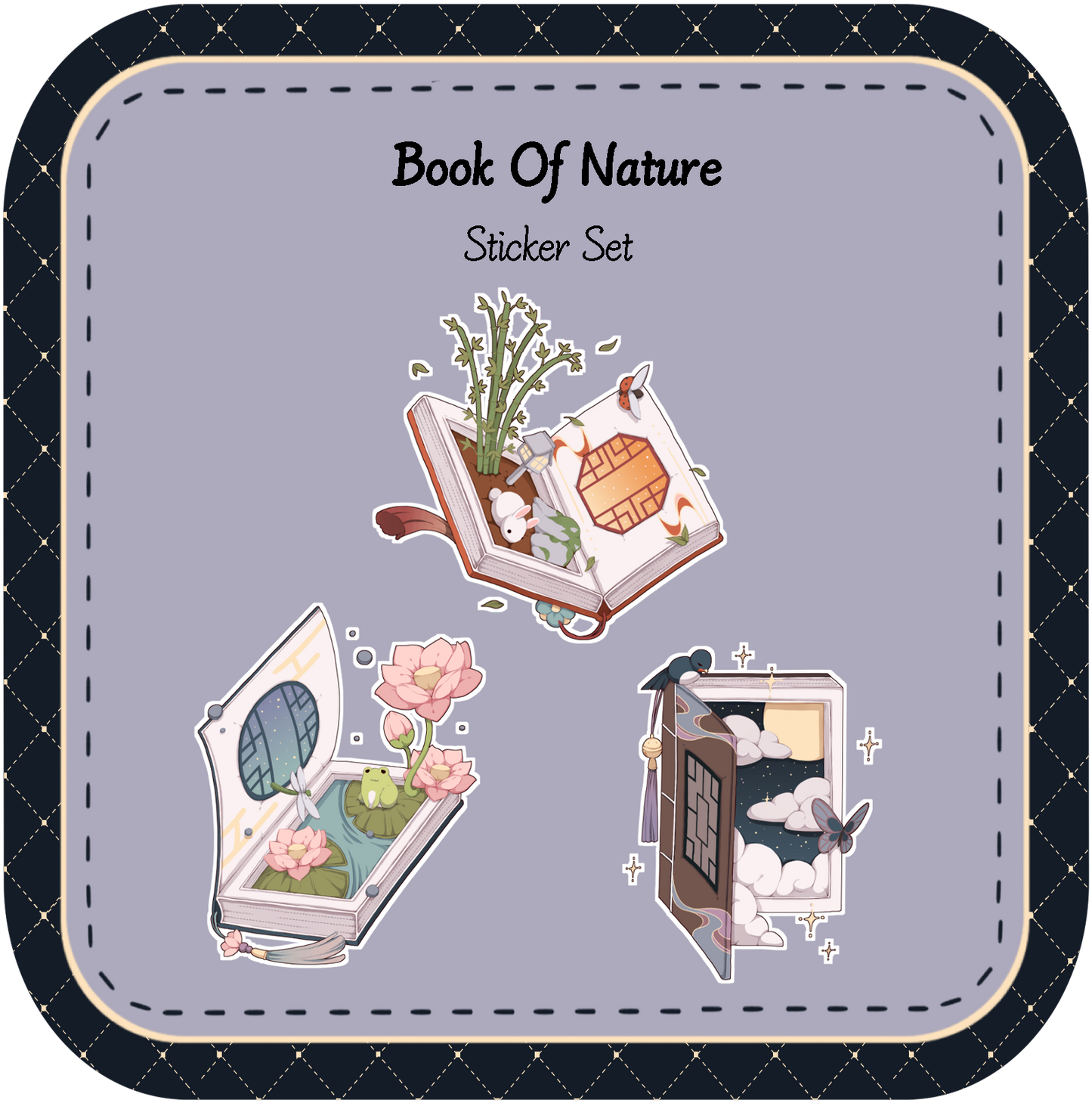 Book of Nature Sticker Set