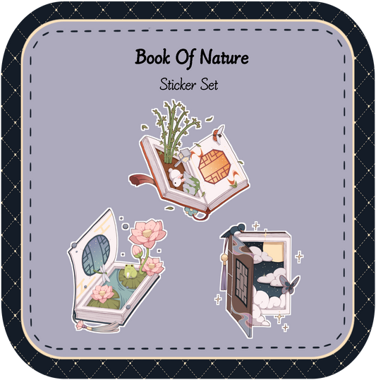 Book of Nature Sticker Set
