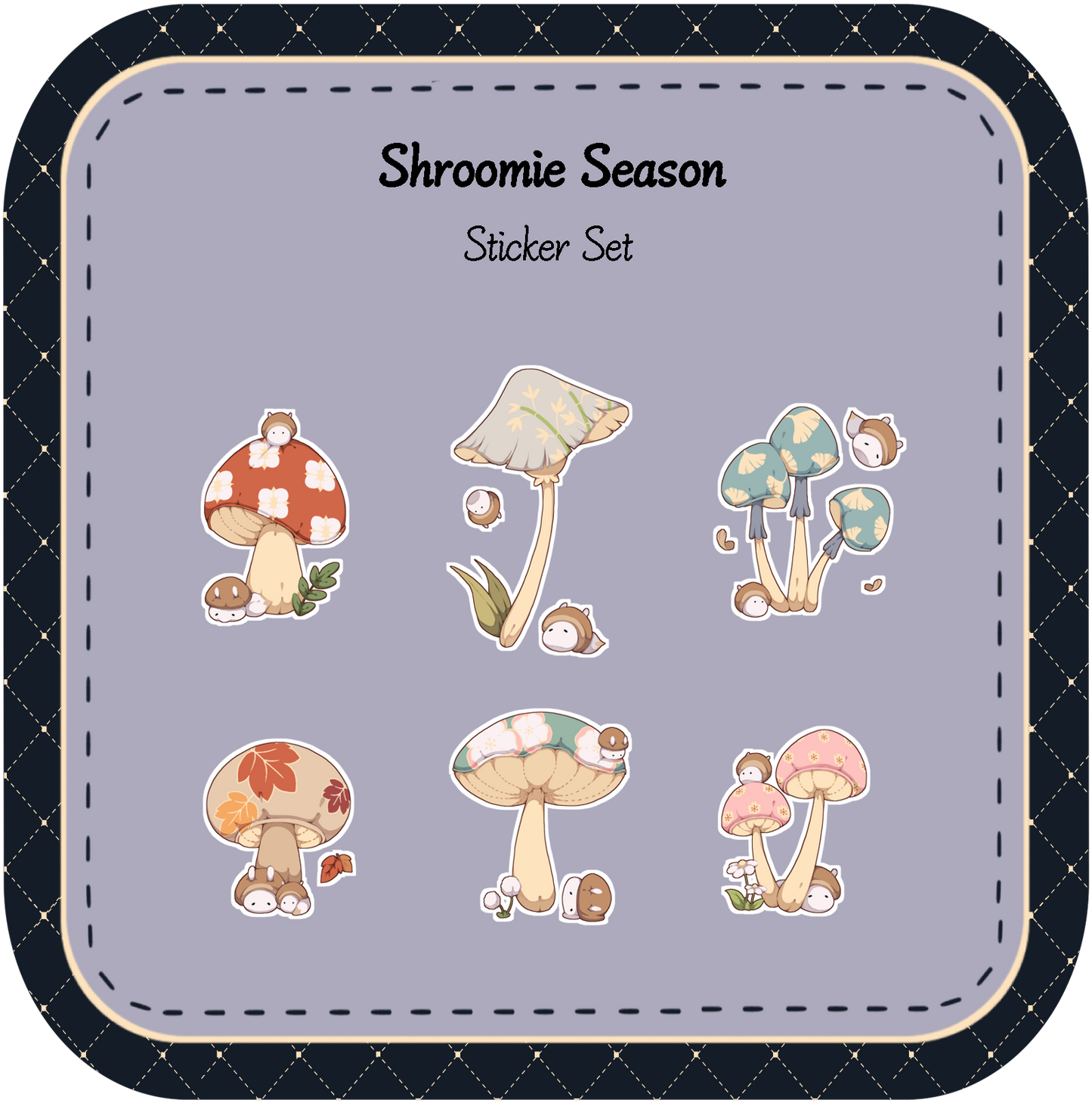 Shroomie Season Sticker Set