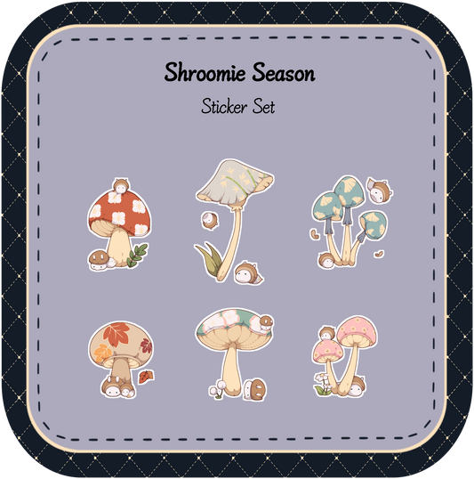 Shroomie Season Sticker Set