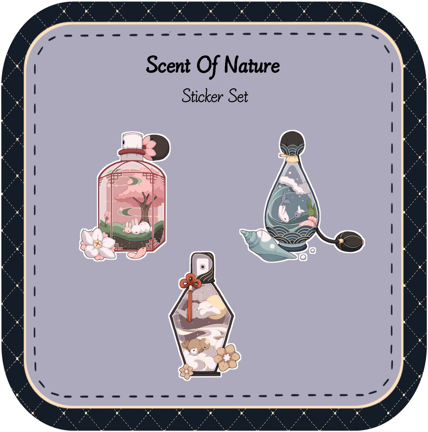 Scent of Nature Sticker Set