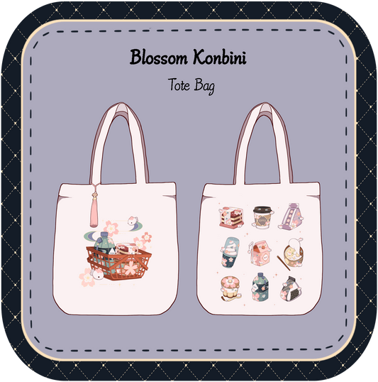 Blossom Konbini Tote Bag