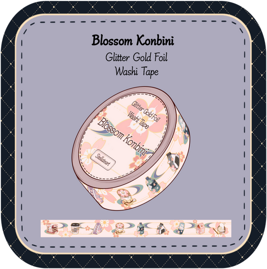 Blossom Konbini Washi Tape
