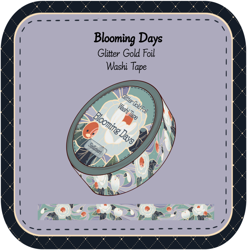 Blooming Days Washi Tape