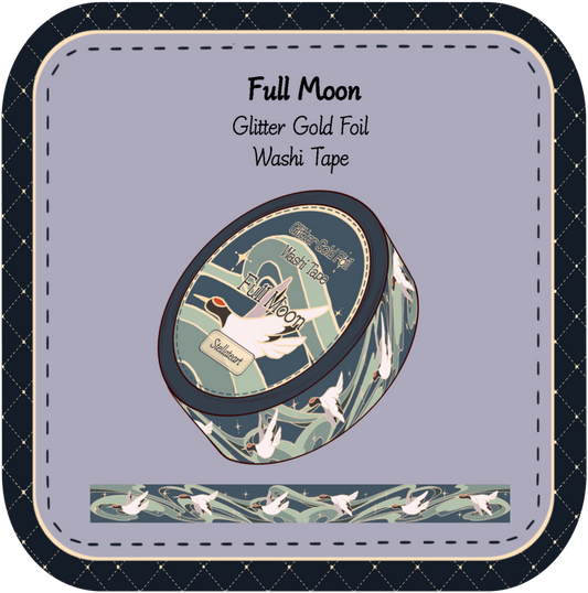 Full Moon Washi Tape