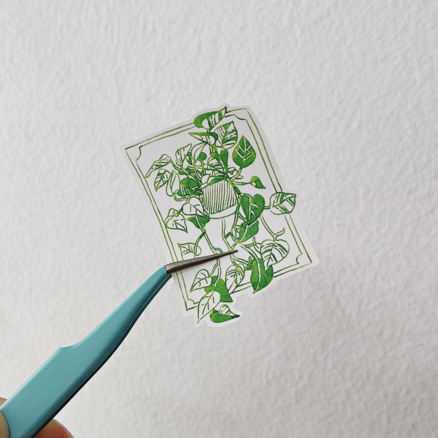 Inky Plants Sunshine Washi A6 Sticker Sheet