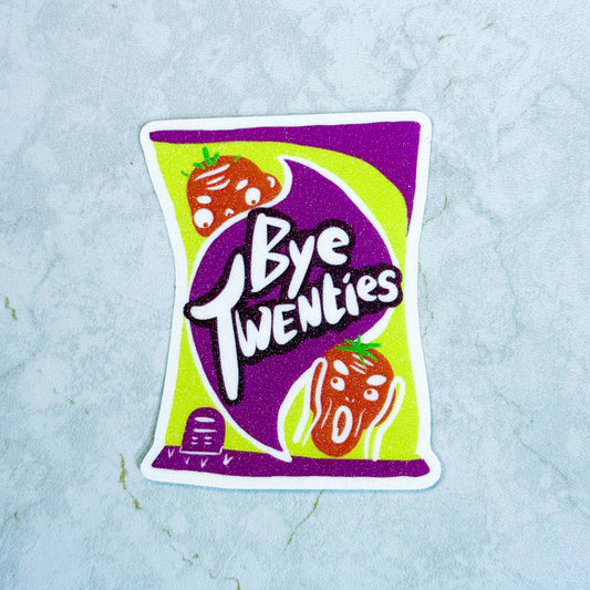 Bye Twenties Sticker