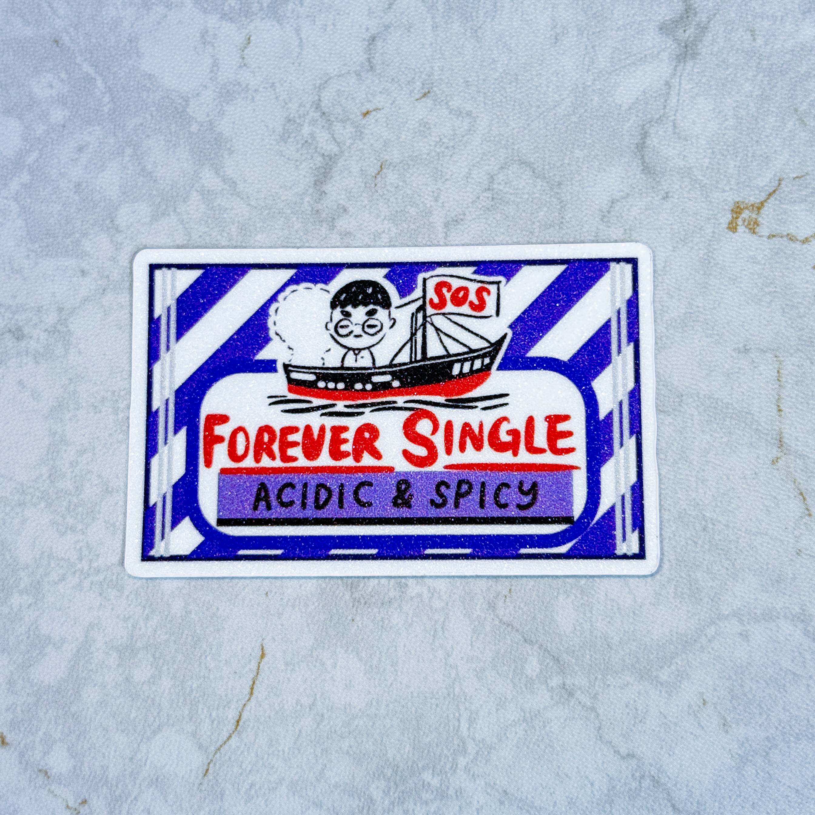 Sticker Single Life Forever Single Sticker – chub.my