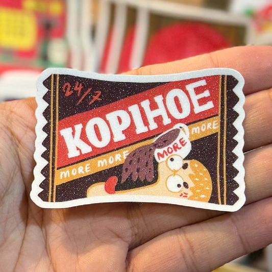 Kopihoe Sticker