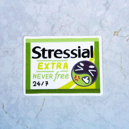 Stressial Sticker
