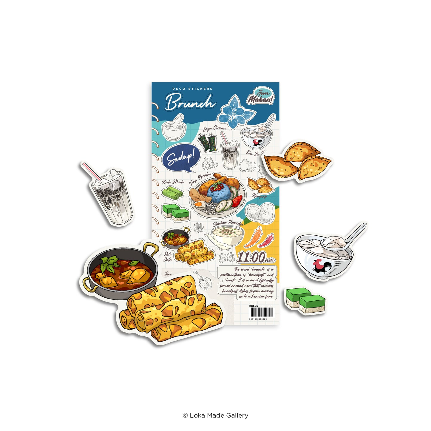 Jom Makan Brunch! Food Stickers