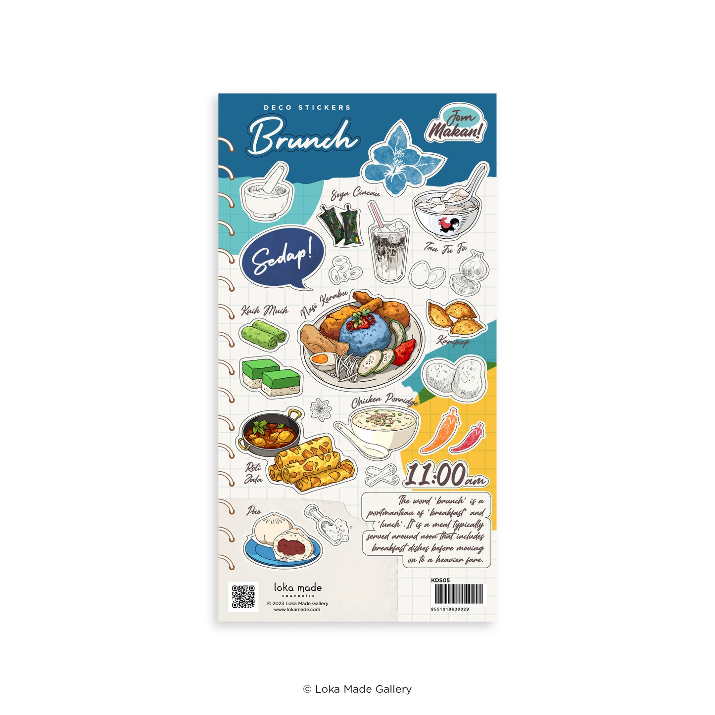 Jom Makan Brunch! Food Stickers