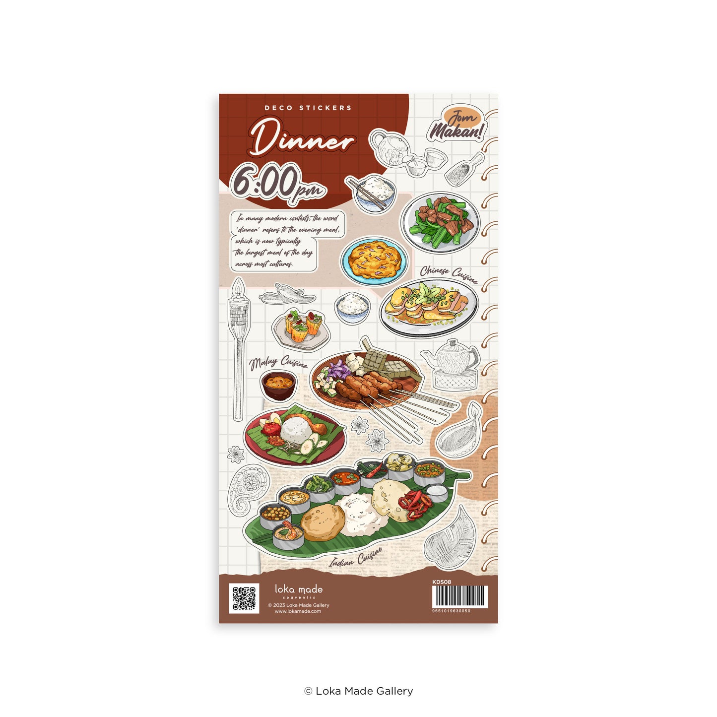 Jom Makan Dinner!  Food Stickers