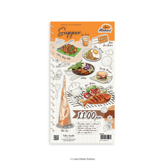 Jom Makan Supper! Food Stickers