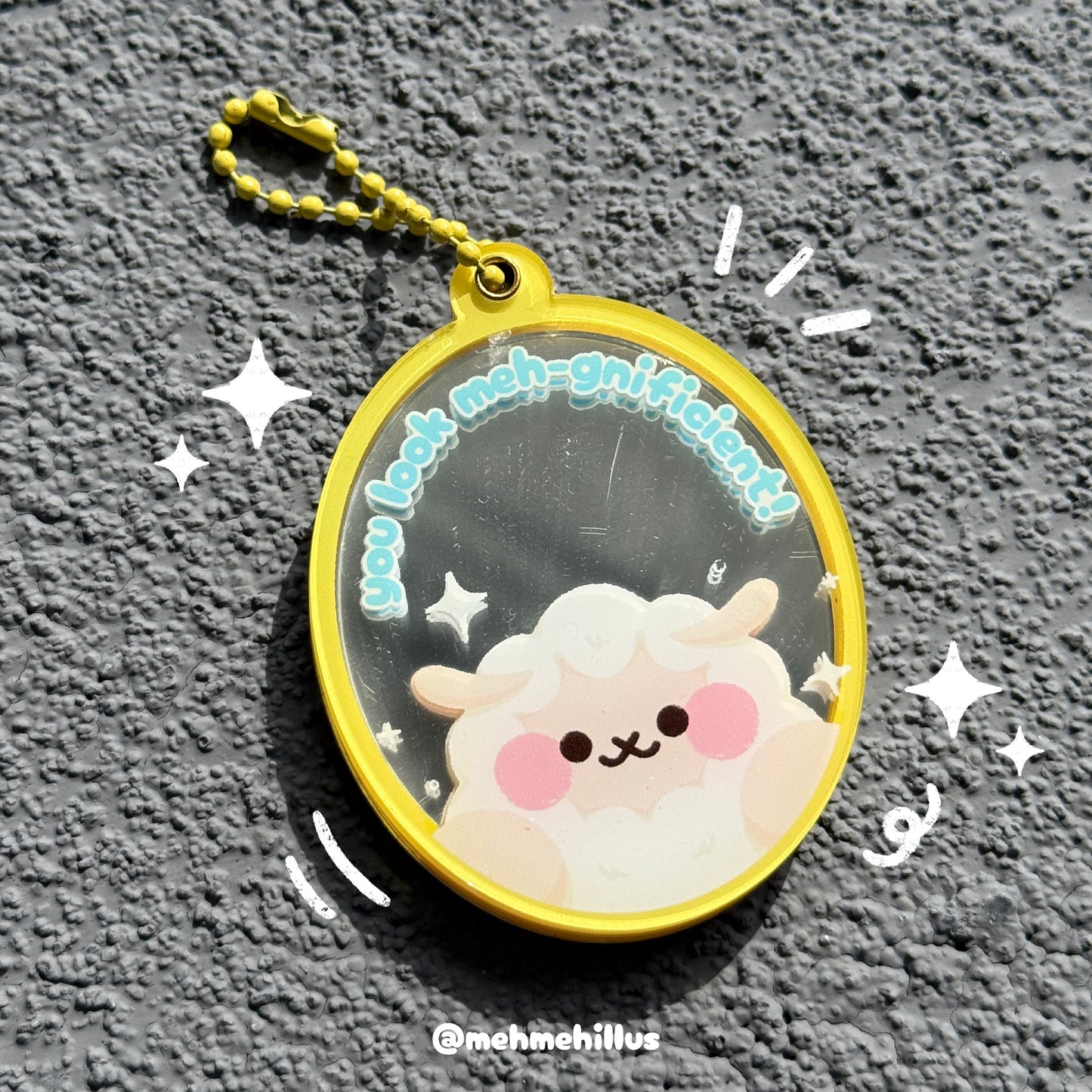 mehmeh | Mirror Keychain - Mirror