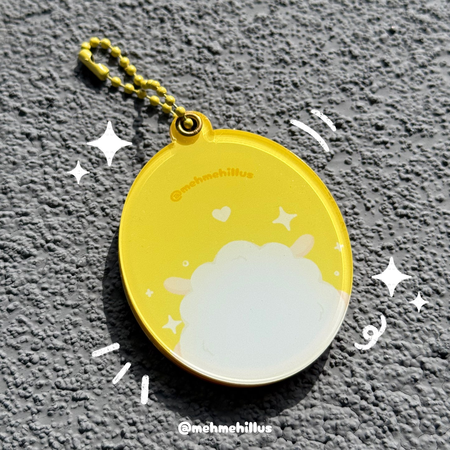mehmeh | Mirror Keychain - Mirror