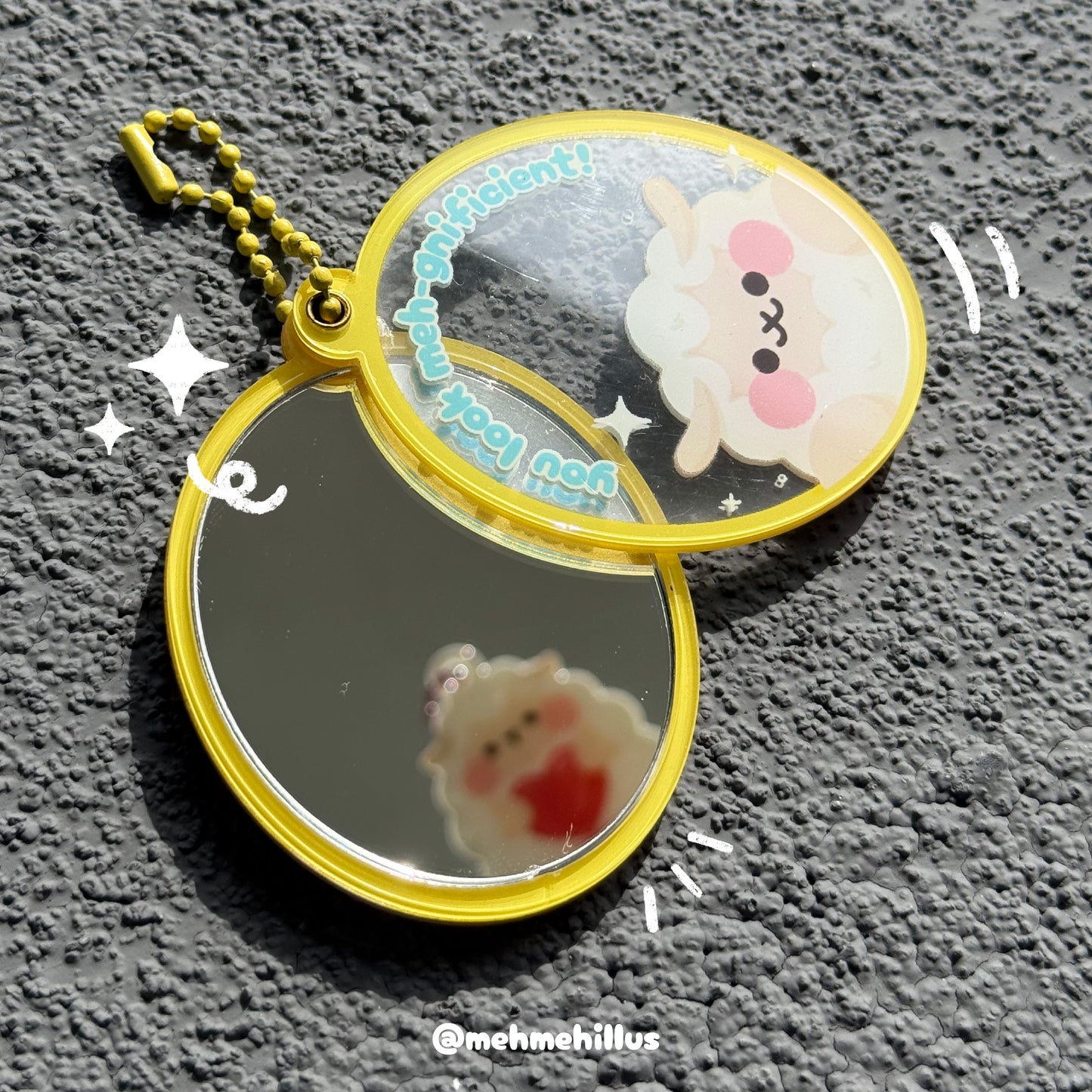 mehmeh | Mirror Keychain - Mirror