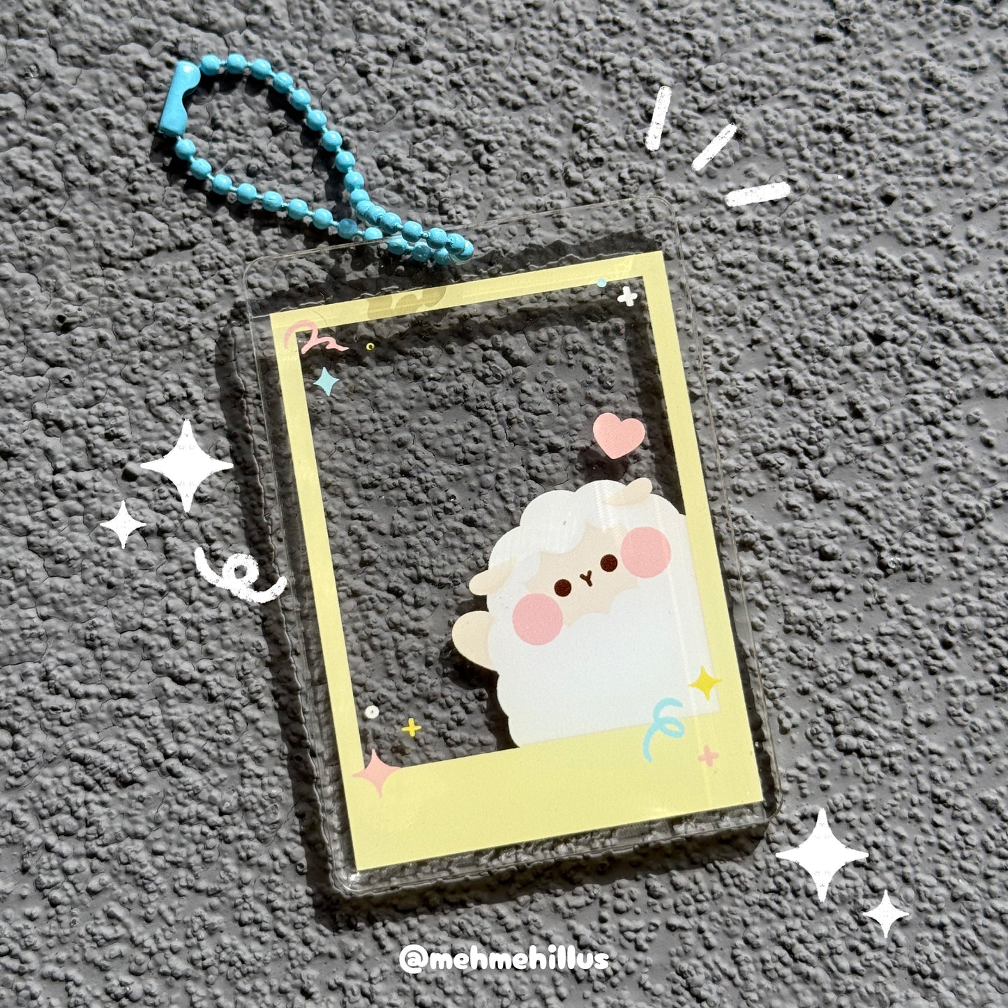 mehmeh | Acrylic Keychain - Polaroid