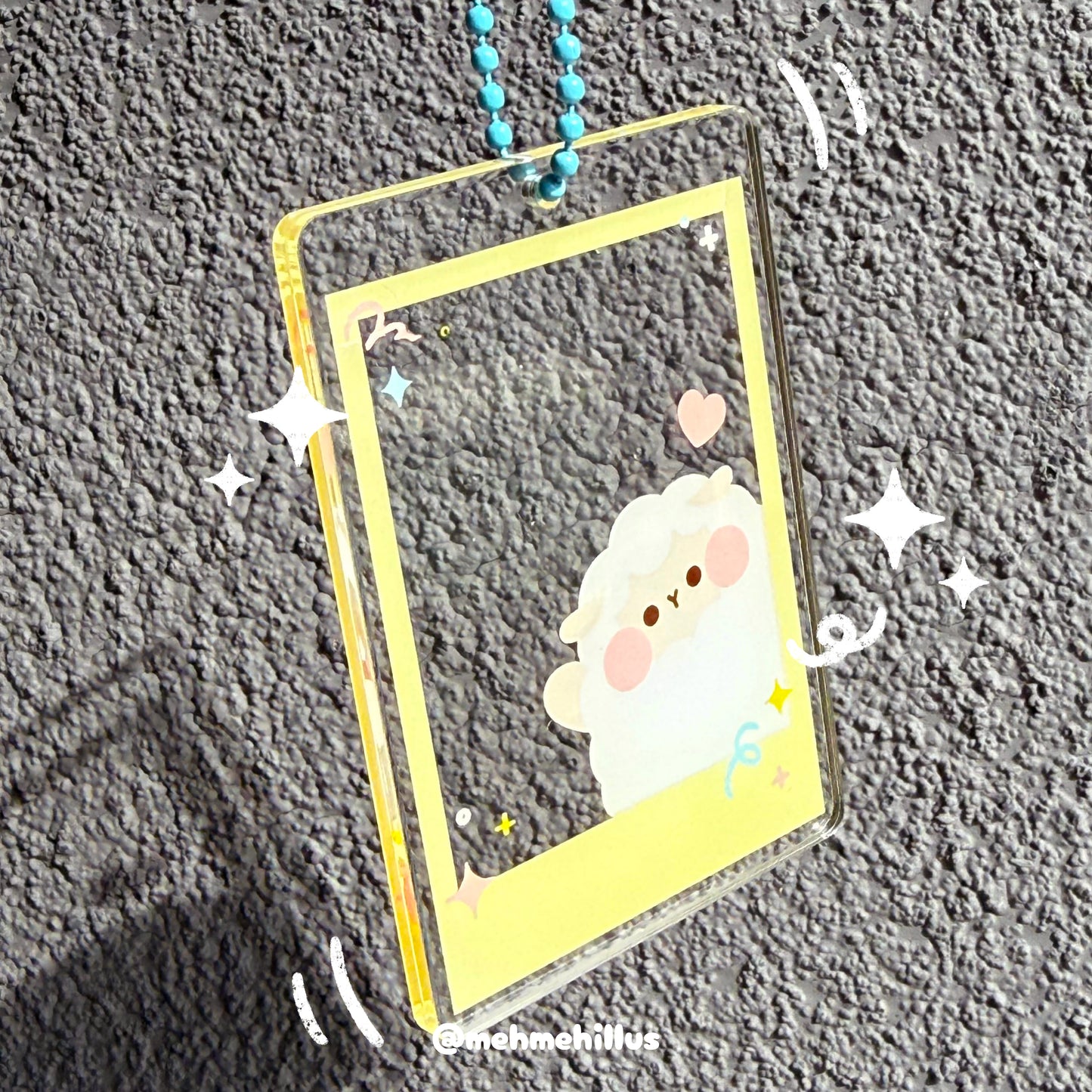 mehmeh | Acrylic Keychain - Polaroid