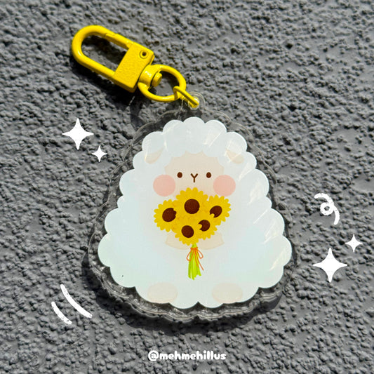 mehmeh | Acrylic Keychain - Sunflower