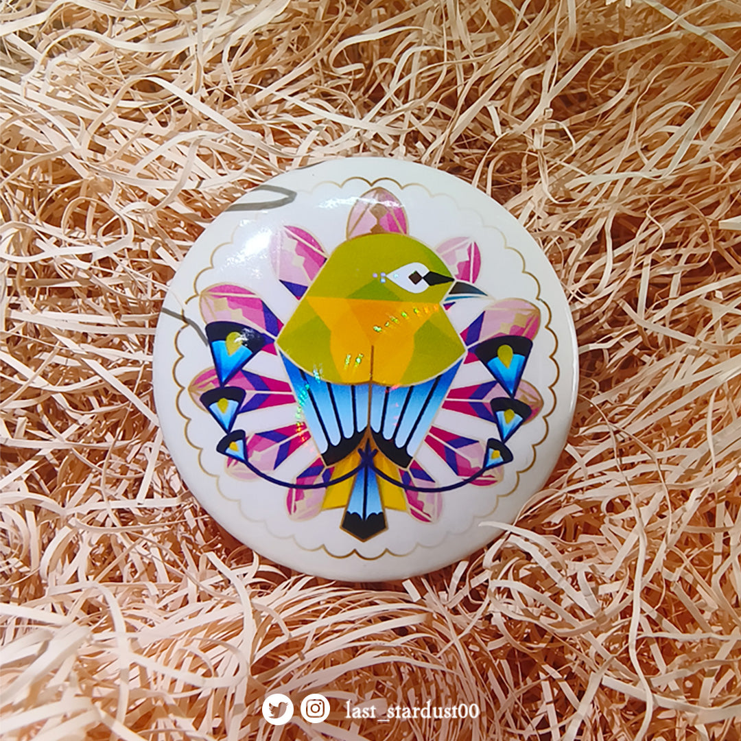 Last Stardust | Yellow Bird Badge