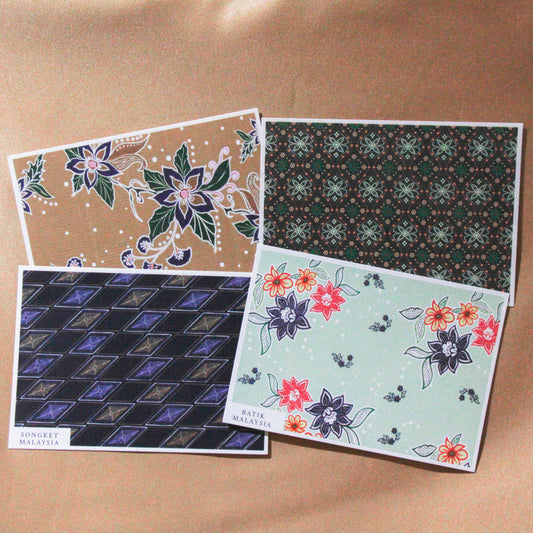 Maya Batik & Songket Cards
