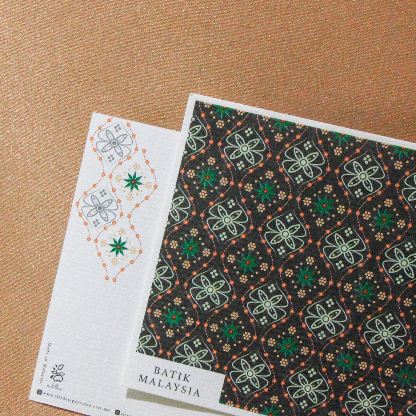 Maya Batik & Songket Cards
