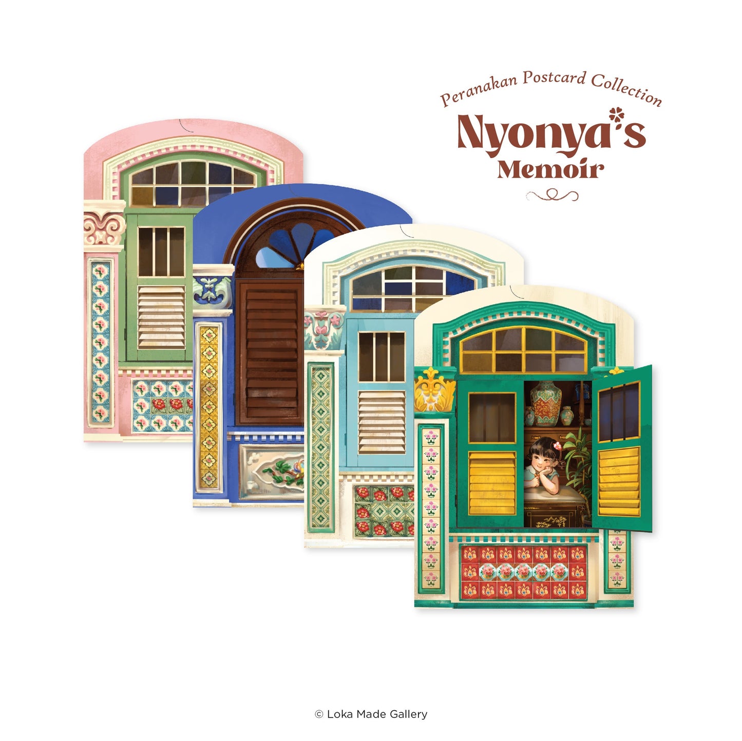 Nyonya’s Memoir Postcard: Embroidering Beauty