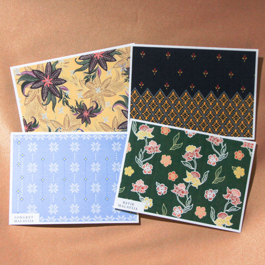 Melati Batik & Songket Cards