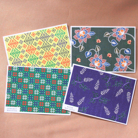 Melur Batik & Songket Cards