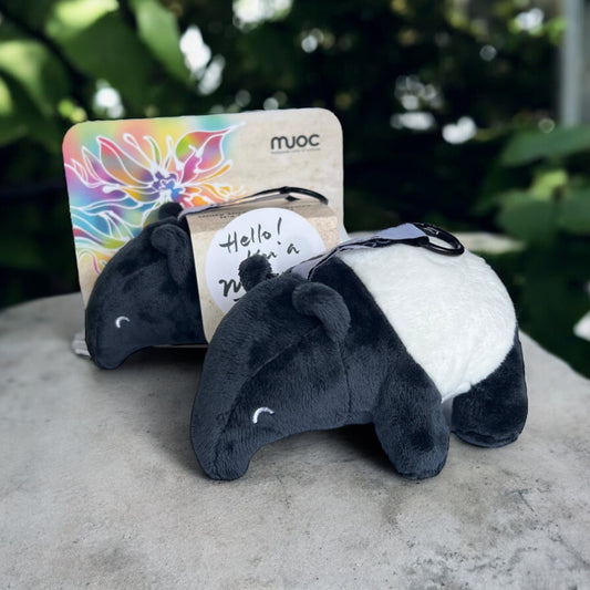 MUOC Clip-on Malayan Tapir Plush Toy
