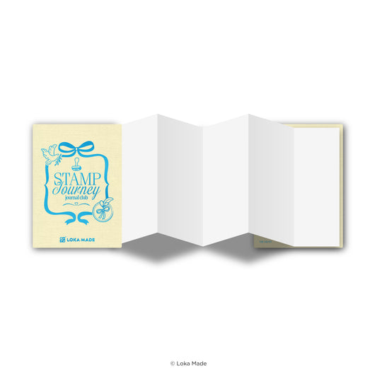 Stamp Journey - Small Stamp Book (Beige)