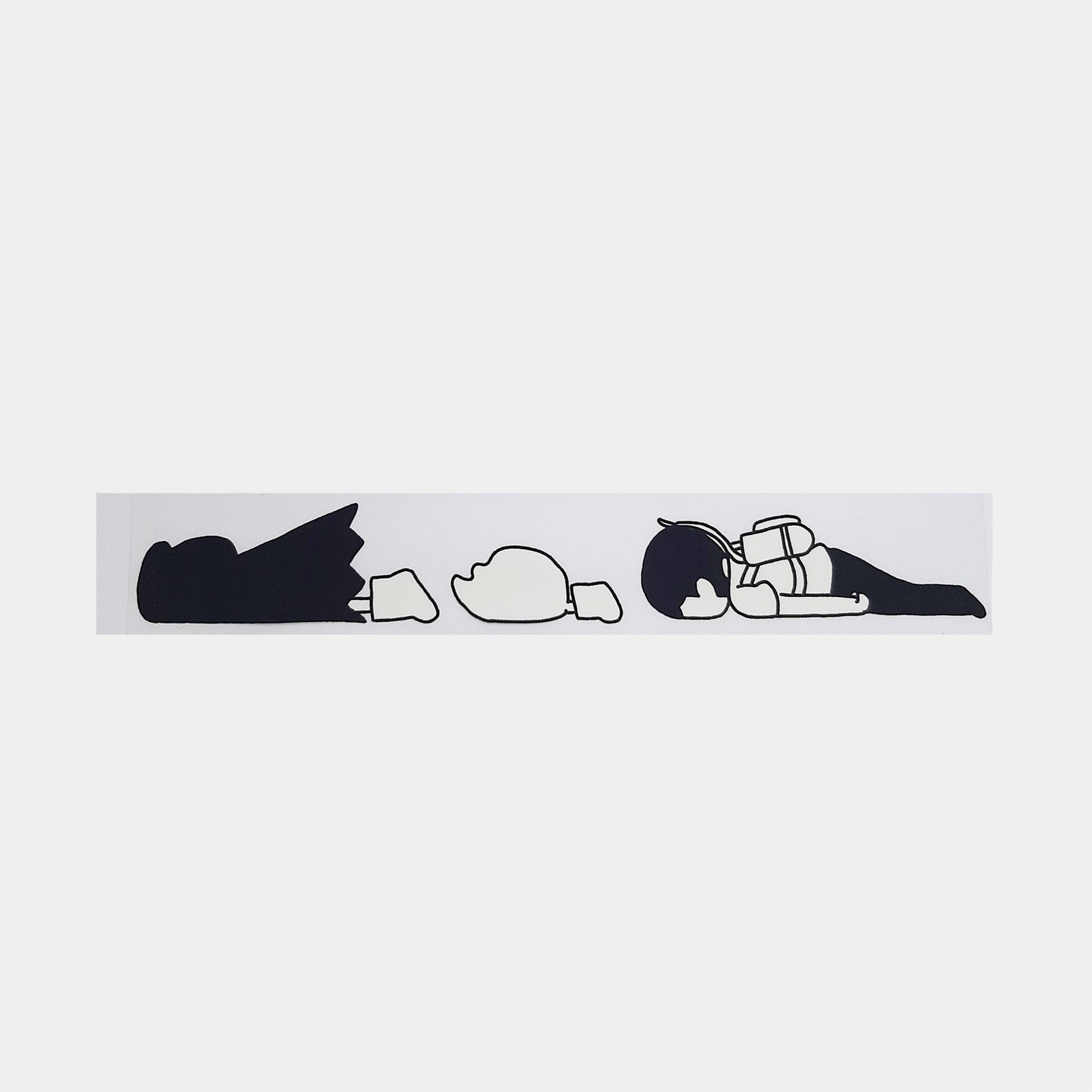 Nothingwejun | Lie Down - Matte PET Tape