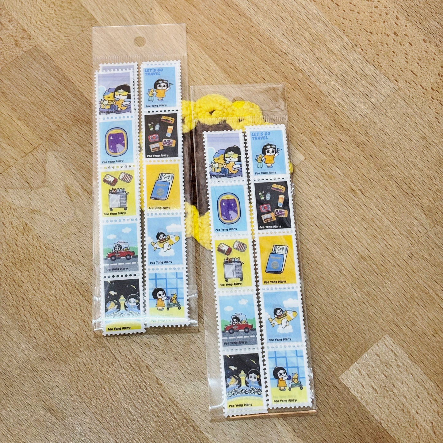 Pee Yong Diary - Airport Stamp Washi Tape