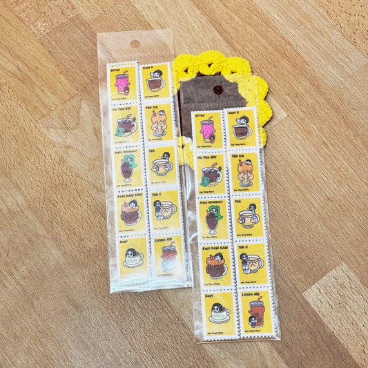 Pee Yong Diary - Malaysia Drink Stamp Washi Tape