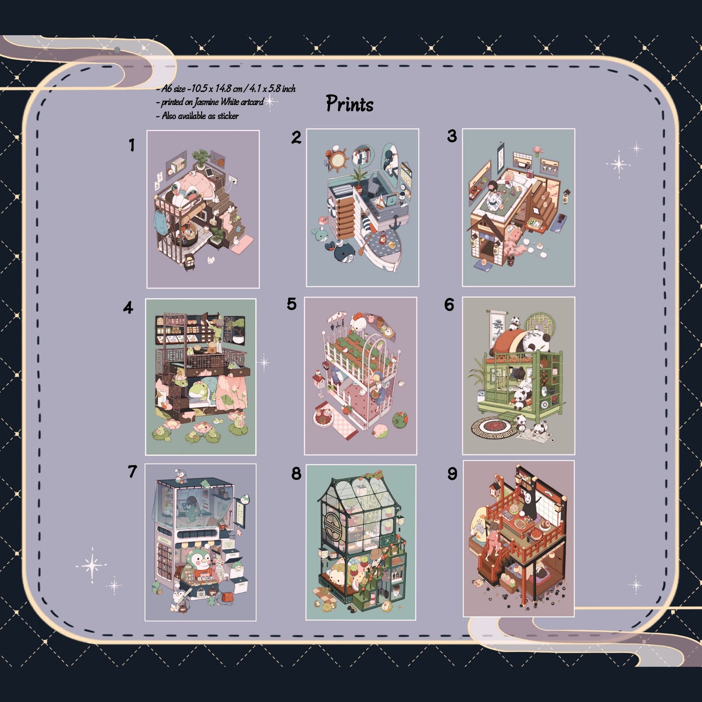 Bunk Bed Series Print [9 Designs]