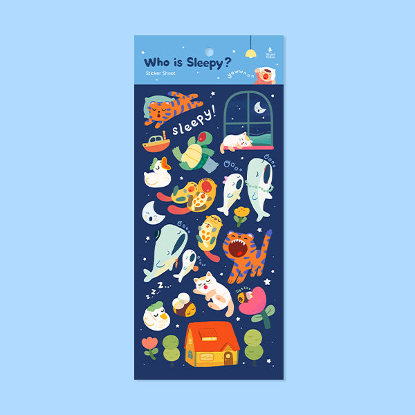 Sleepy Moving Sticker Sticker Sheet - Who is Sleepy – chub.my