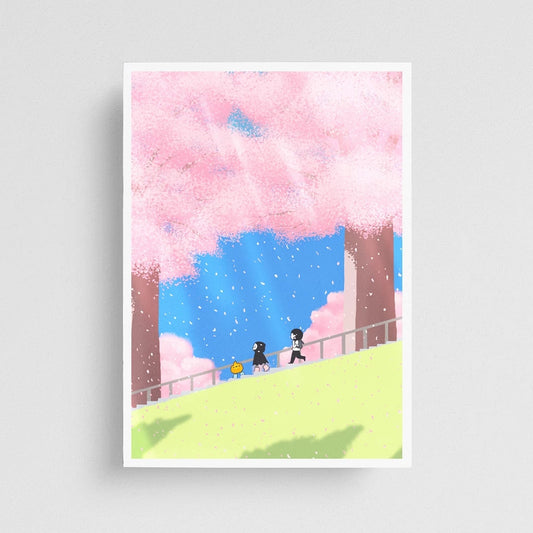 Nothingwejun | Sakura Tree A6 Print