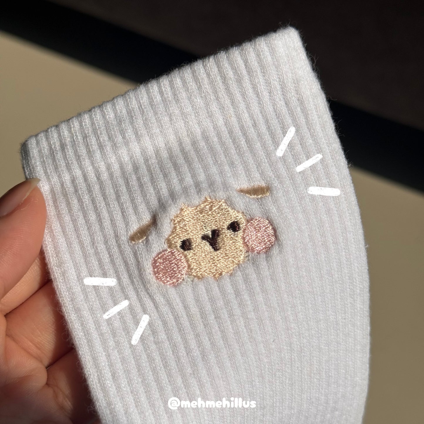 mehmeh | Socks - Mehmeh face