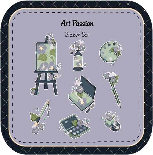 Art Passion Sticker Set