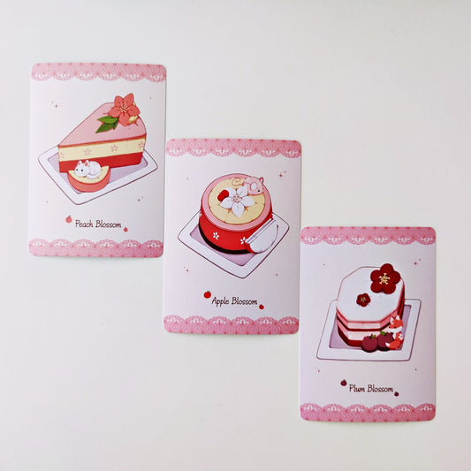 Blossom Desserts Print Set