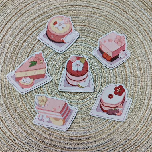 Blossom Desserts Sticker Set