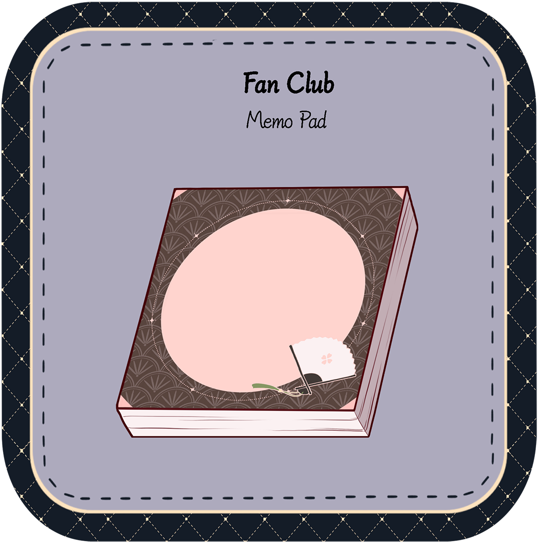Fan Club Memo Pad