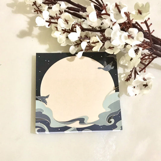 Full Moon Memo Pad