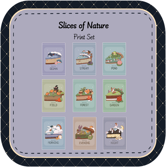 Slices of Nature Print Set