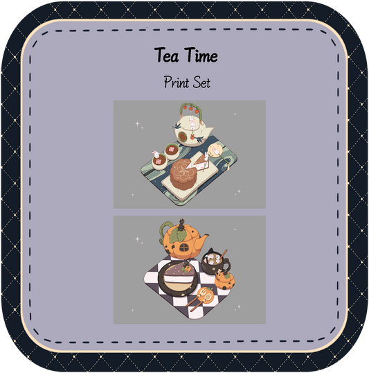 Tea Time Print Set